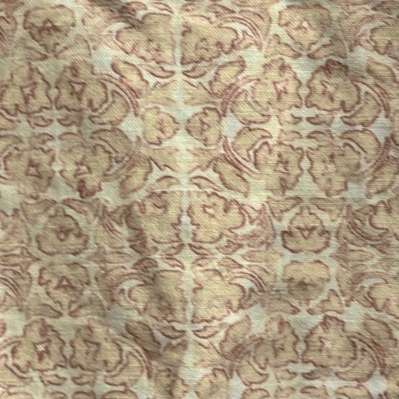 Cato Floral Print Linen Blend Elastic Waist Drawstring Shorts Size XL - NWT - Picture 3 of 5